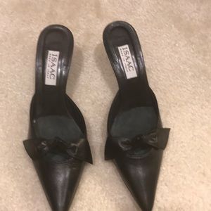 Black slip on shoes